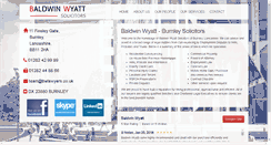 Desktop Screenshot of bwlawyers.co.uk